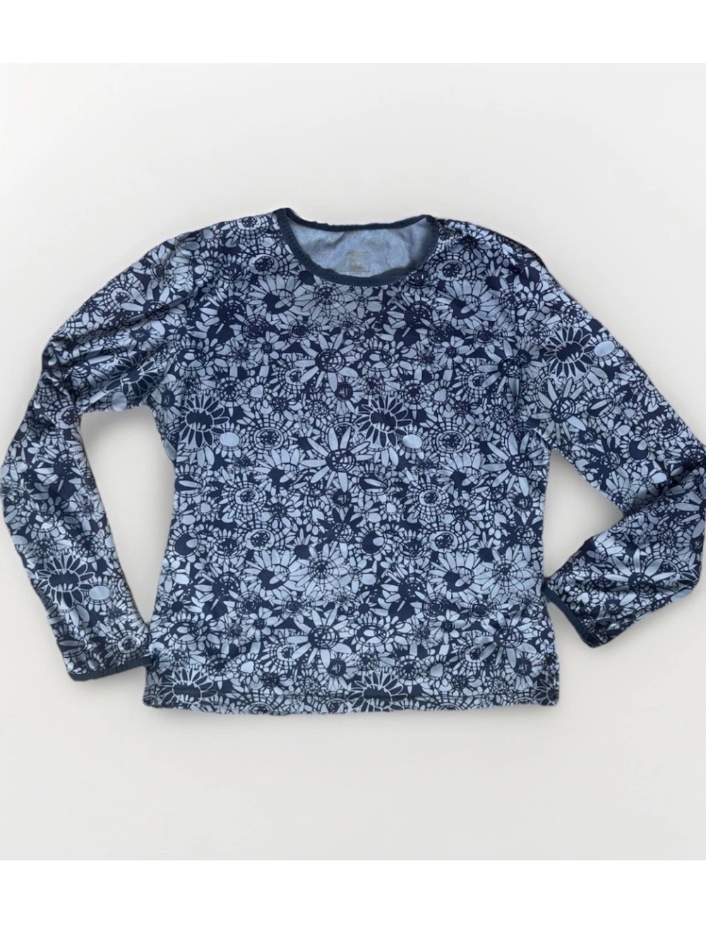 Patagonia Women’s Capilene Midweight Base Layer Top Floral Print Size Small - Picture 8 of 8